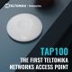 6. Teltonika Accesspoint TAP100 2x1 Wi-Fi 4 300Mbit 1x 10/100 15W PoE - Access Point - 0.1 Gbps 300 Mbit/s White PoE Support