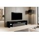 TORO 200 TV cabinet, black/grey gloss