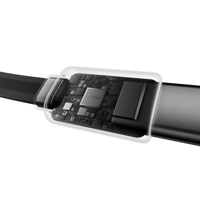 7. Cuktech CC903P 100W Car Charger with Display and 70cm Retractable USB-C Cable - Gray