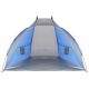8. BEACH SHELTER SUN 200x120x120cm GREY-BLUE ENERO CAMP
