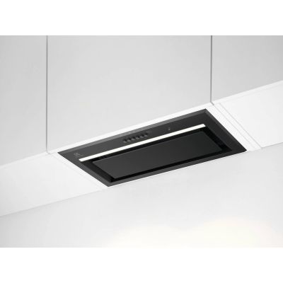 9. ELECTROLUX LFG815K Chimney Hood 80 cm | 650 m3/h | Hob2Hood | LED | Black