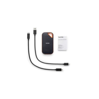 9. SanDisk Extreme PRO Portable External SSD (1TB; USB 3.2; 2000MB/s; SDSSDE81-1T00-G25)