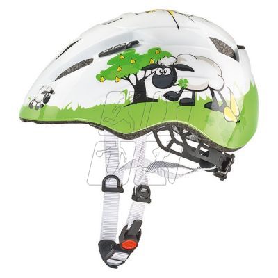 Uvex Kid 2 Kids cycling helmet white-green