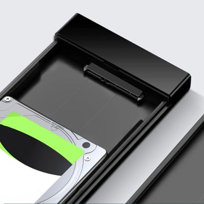 7. Ugreen adapter enclosure for SATA 2.5'' 6TB drive USB-C 3.0 black (US221)