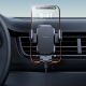 12. Baseus Metal Age Go gravity car holder for air vent - gray