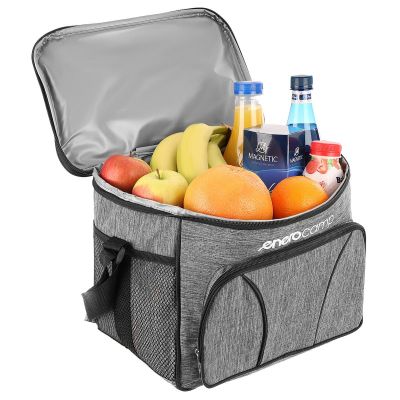 6. THERMAL BAG 33x21x26CM GRAY 18L ENERO CAMP