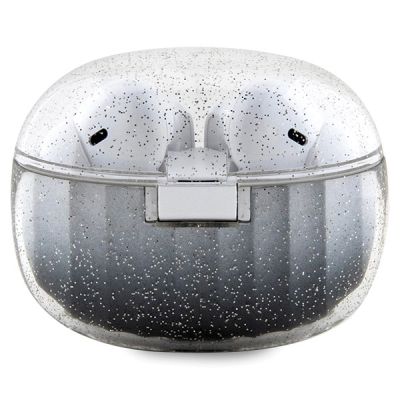 2. Guess Glitter Gradient TWS Bluetooth headphones with docking station - black