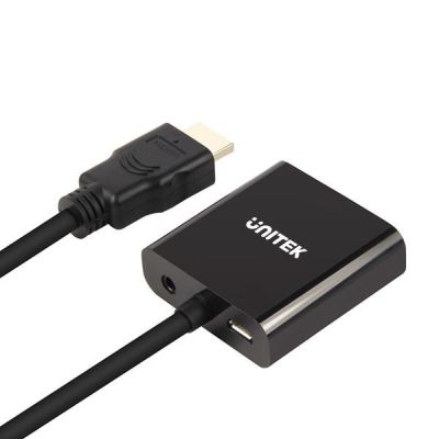 2. UNITEK ADAPTER HDMI TO VGA + AUDIO
