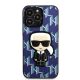 3. Karl Lagerfeld KLHCP13LPMNIKBL iPhone 13 Pro / 13 6.1" hardcase blue/blue Monogram Ikonik Patch