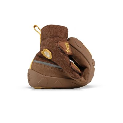7. Affenzahn Comfy Tiger Recycled Wool Barefoot Winter Boots (01250-70003)
