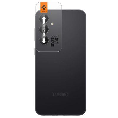 7. Spigen Glas.tR EZ Fit Optik Camera Protector for Samsung Galaxy S23 FE - Black 2 pcs.