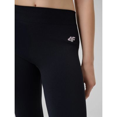 5. Girls' seamless sports leggings 4F 4FJRSS26TFTIF518-20S