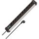 11. Brennenstuhl 1391030000 3 m power strip 10 x network sockets Indoor Black, Silver