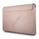 2. Guess Saffiano Script cover for a 13" laptop - pink