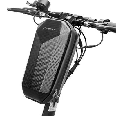 17. Wozinsky Waterproof Scooter Handlebar Bag, Scooter Bag, 4 L, Black (WSB2BK)