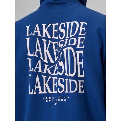 6. Men's regular hooded sweatshirt 4F 4FRSS26TSWSM2978-033S