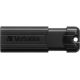 4. Verbatim PinStripe USB Flash Drive 128GB USB Type-A 3.2 Gen 1 (3.1 Gen 1) Black