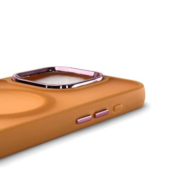 5. Wozinsky Fashion Case with MagSafe for Samsung Galaxy S24 FE - Orange