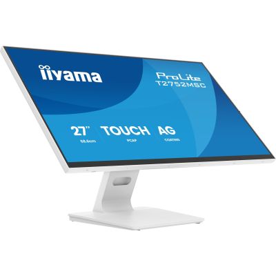 2. iiyama ProLite T2752MSC-W1AG computer monitor 68.6 cm (27") 1920 x 1080 px Full HD LCD Touchscreen White