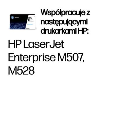 52. HP Black Toner HP 89A, HP89A=CF289A, 5000 pages