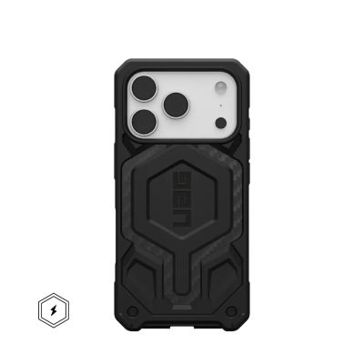 2. Urban Armor Gear Monarch Pro Mobile Phone Case 16 cm (6.3") Black, Carbon
