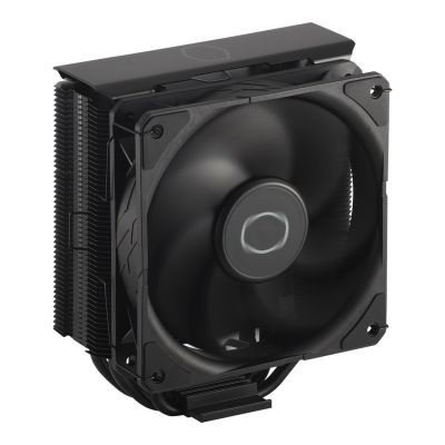 6. Cooler Master Hyper 212 Black Processor Air Cooler 12cm Black