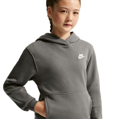 5. Nike Sportswear Club Fleece Kids' Sweatshirt Gray FD3000 289