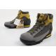 8. Aku Slope GTX Men's Leather Ankle Boots Gray Yellow