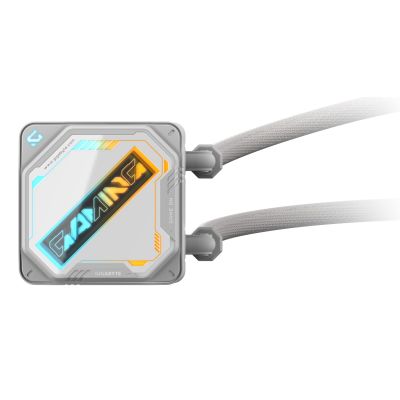 4. GIGABYTE GAMING 240 ICE Processor All-in-One Liquid Cooler 12 cm White