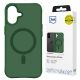 10. 3mk Smoke MagCase for iPhone 17 - Green-Translucent