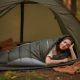 4. TRIP GREEN-GRAY TOURIST SLEEPING BAG WITH COMPRESSION 210X80X50CM ENERO CAMP
