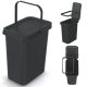 3. WASTE BIN 12 L SYSTEMA SORTIBOX BLACK RECYCLING