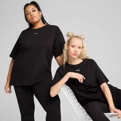 3. Puma ESS Relaxed Tee Women's T-Shirt Black 684971 01