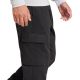 6. Men's adidas Essentials Feelcozy Fleece Cargo Pants Black JE3820