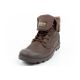 3. Palladium Men's Baggy Coated High Top Sneakers, Fashionable Dark Brown