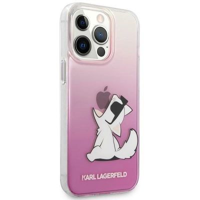 4. Karl Lagerfeld KLHCP14XCFNRCPI iPhone 14 Pro Max 6.7 "hardcase pink / pink Choupette Fun