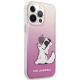 4. Karl Lagerfeld KLHCP14XCFNRCPI iPhone 14 Pro Max 6.7 "hardcase pink / pink Choupette Fun