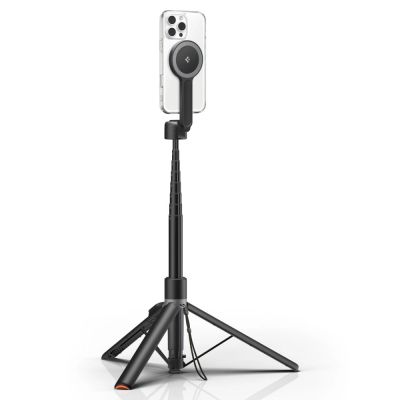 4. Spigen S581W MagSafe Bluetooth Selfie Stick and Tripod - Black