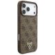 4. Guess 4G Strap Triangle Logo MagSafe Case for iPhone 17 Pro Max - Brown