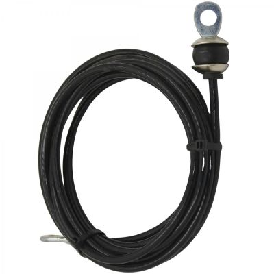 6. ATLAS ROPE 422CM EYELET STEEL EYELET RUBBER BUMPER