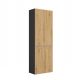 2. BATHROOM PILLAR NEL ANT/ART 2 BASKETS LONG DOOR SET