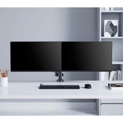 9. MANHATTAN DESK ARM 2X TV LED/LCD 17-32 INCHES