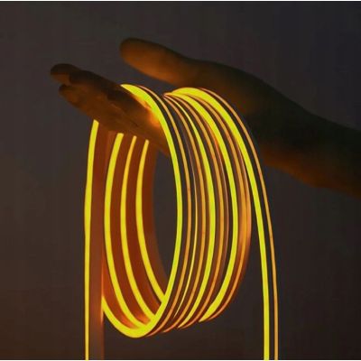 6. Vention Silicone Neon LED Strip with IR Remote and DC 12V Power Supply 5m