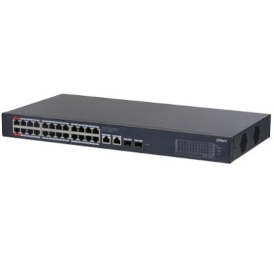 2. Dahua Technology CS4228-24GT-240 Managed Network Switch L2 Gigabit Ethernet (10/100/1000) Supports PoE Black