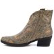3. Women's cowboy boots snake gold M.Daszyński MR2382