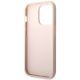 7. Guess 4G Big Metal Logo case for iPhone 15 Pro - pink