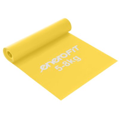 28. TRAINING TAPE FOR PILATES EXERCISES 2000x150x0.25MM 5-8KG YELLOW