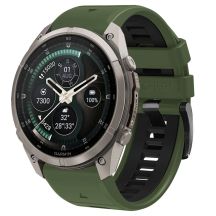 Tech-Protect Iconband Pro Strap for Garmin Fenix 5X / 5X Plus / 6X / 6X Pro / 7X / 8 / 8 Pro / 9 / 9 Pro (51 mm) – Green-Black