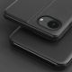 5. Eco Leather View Case, an elegant case with a flap and stand for iPhone 16e / 17e - black