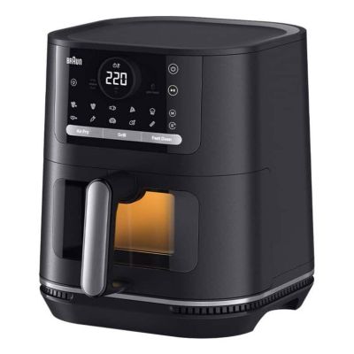 Braun HF 5075 Single Standalone 2000W Hot Air Fryer Black, Gray